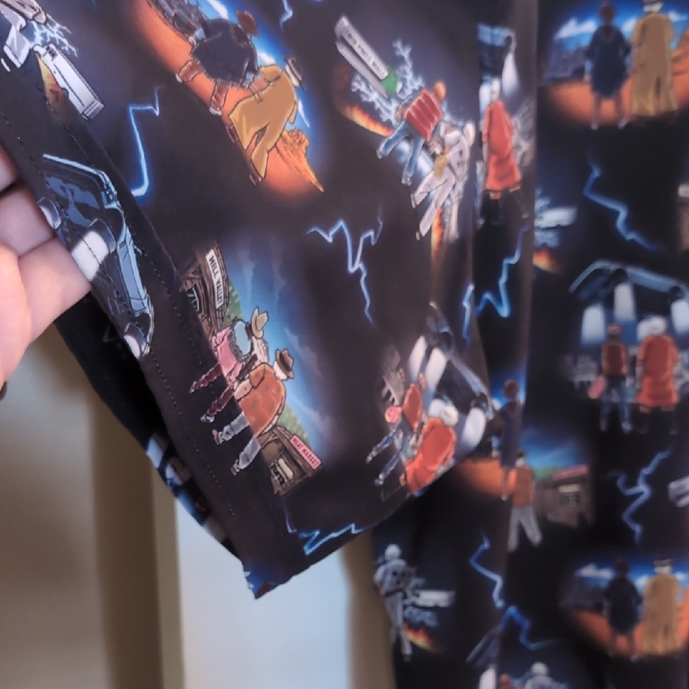 4XL RSVLTS Back To The Future Graphic Short Sleeve Shirt - Picture 4 of 10